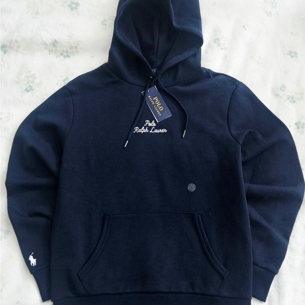 Polo Ralph Lauren Hooded Sweatshirt Men’s  Size Small Navy Blue